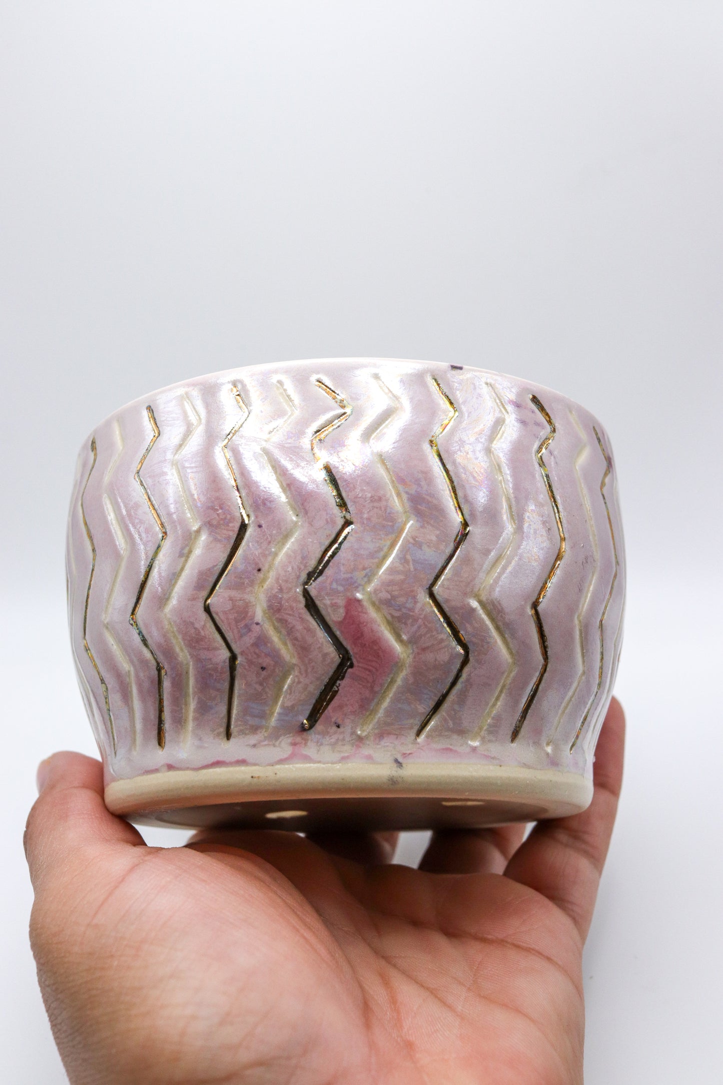 Golden Pink Planter