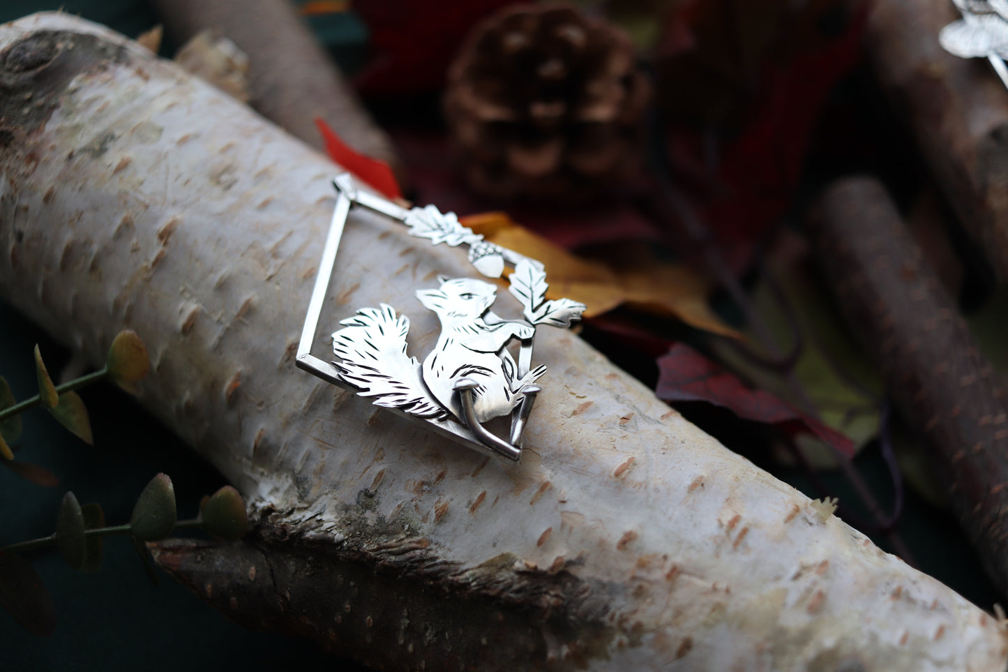 Squirrel Pendant