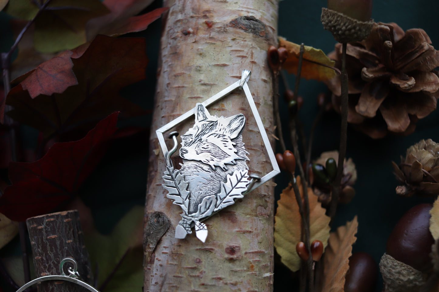 Raccoon Pendant