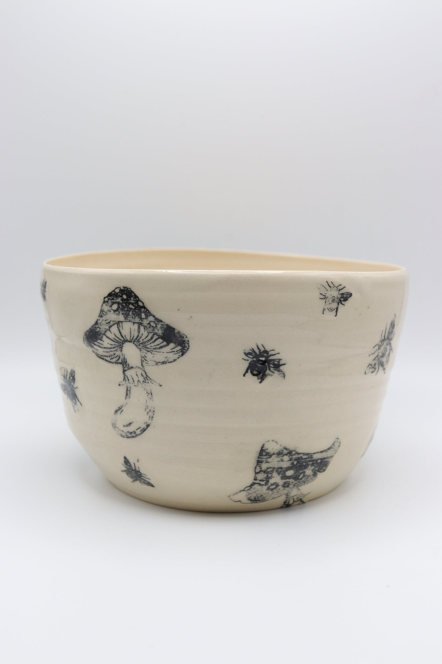 Mushroom and Bee Planter