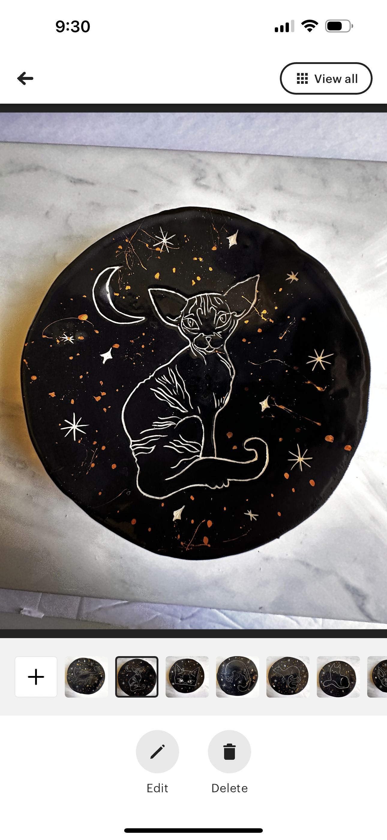 Cat Trinket Dish