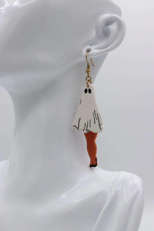 Pinup Ghost Earrings