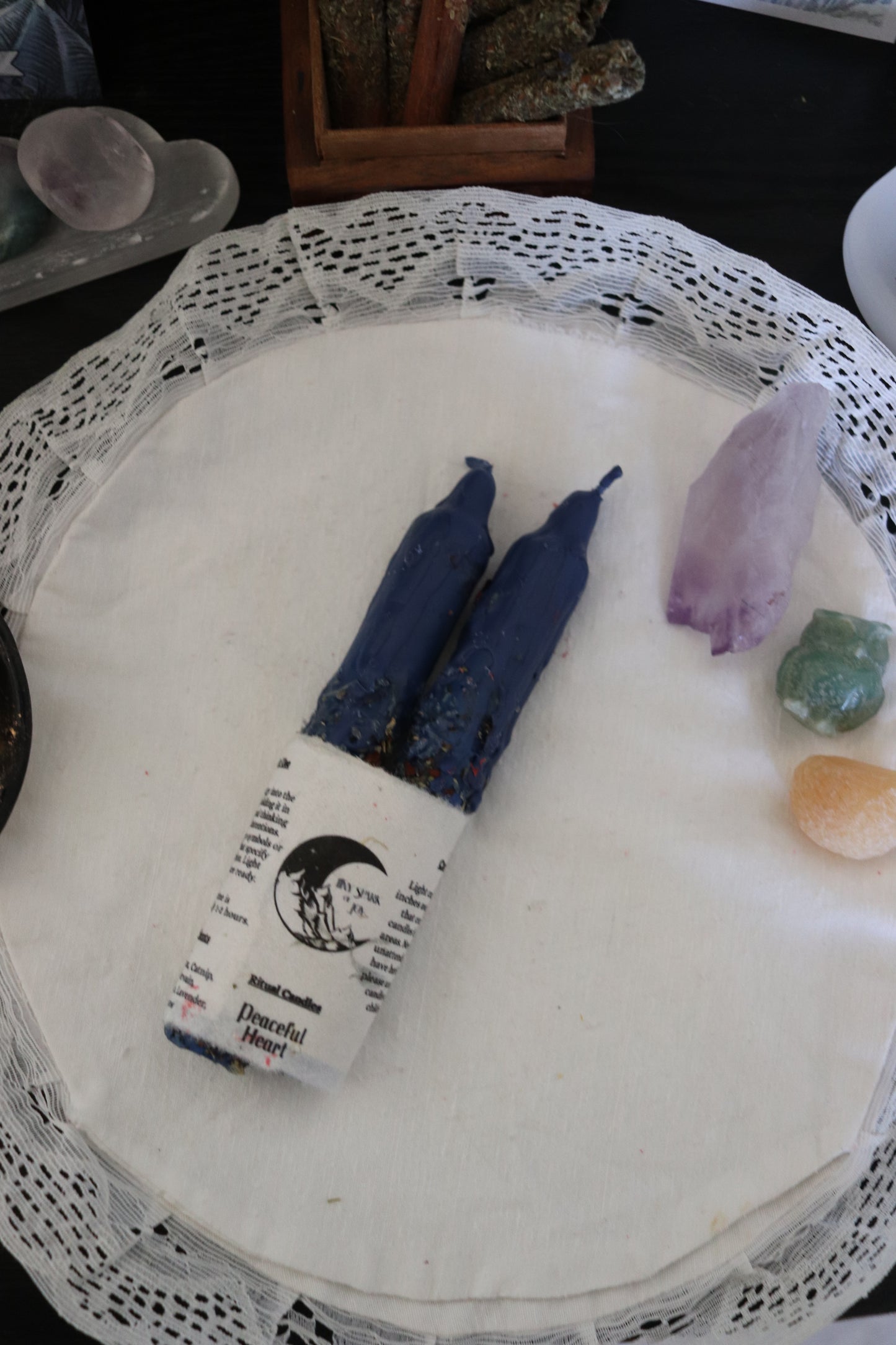 Peaceful Heart Ritual Spell Candles