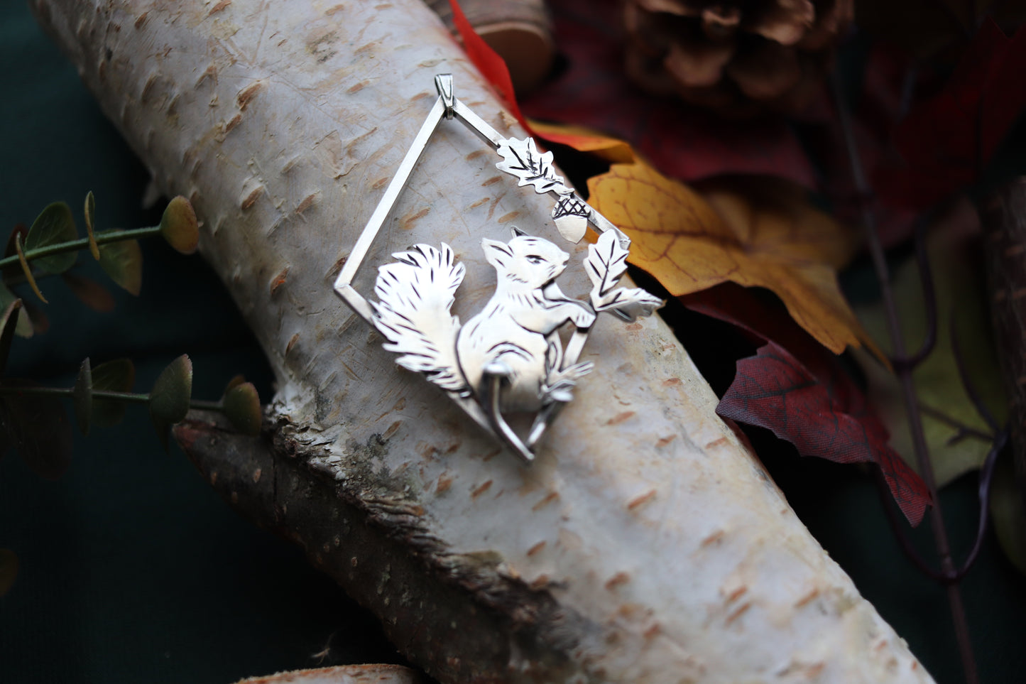 Squirrel Pendant