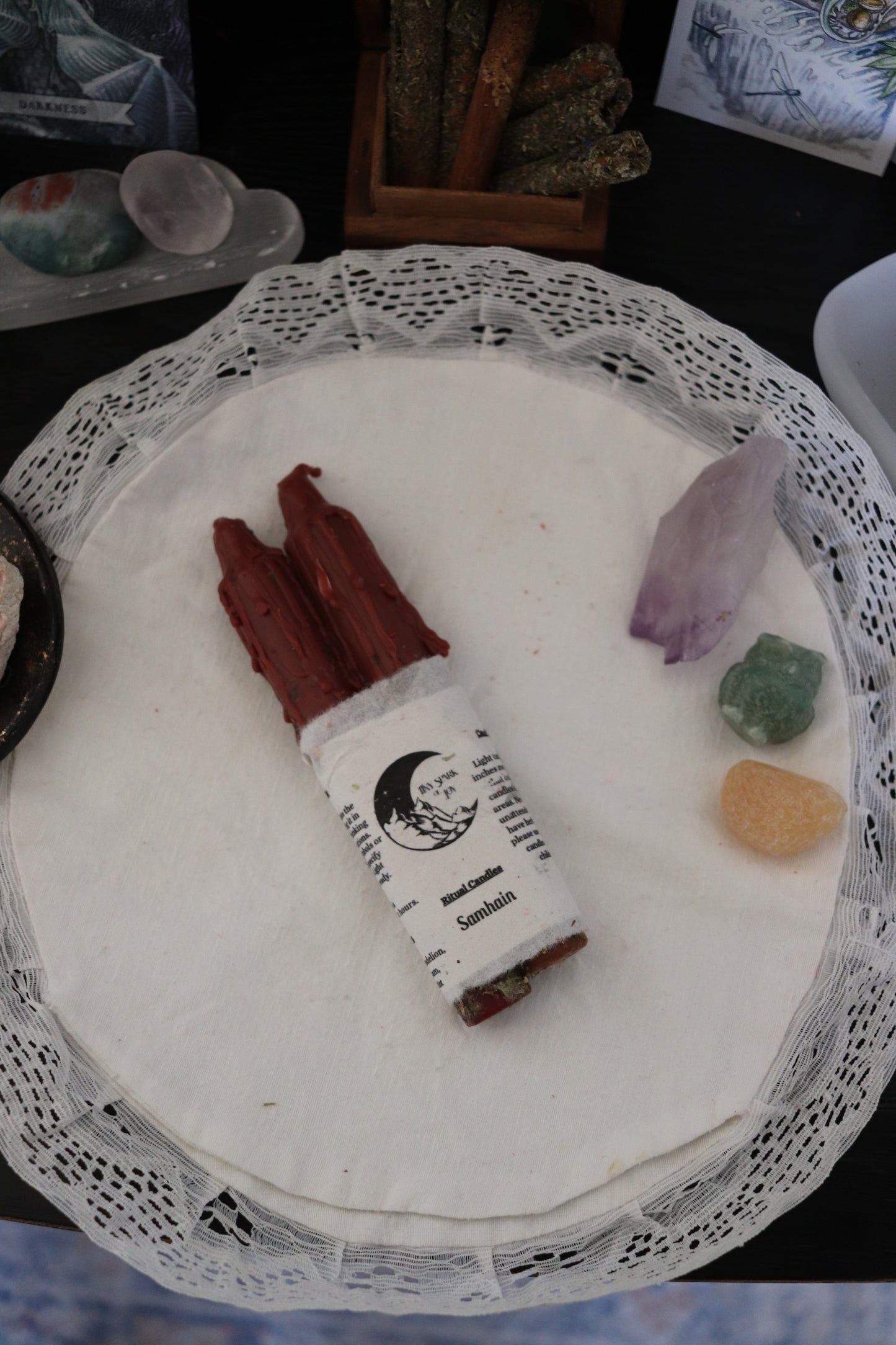Samhain Ritual Spell Candles