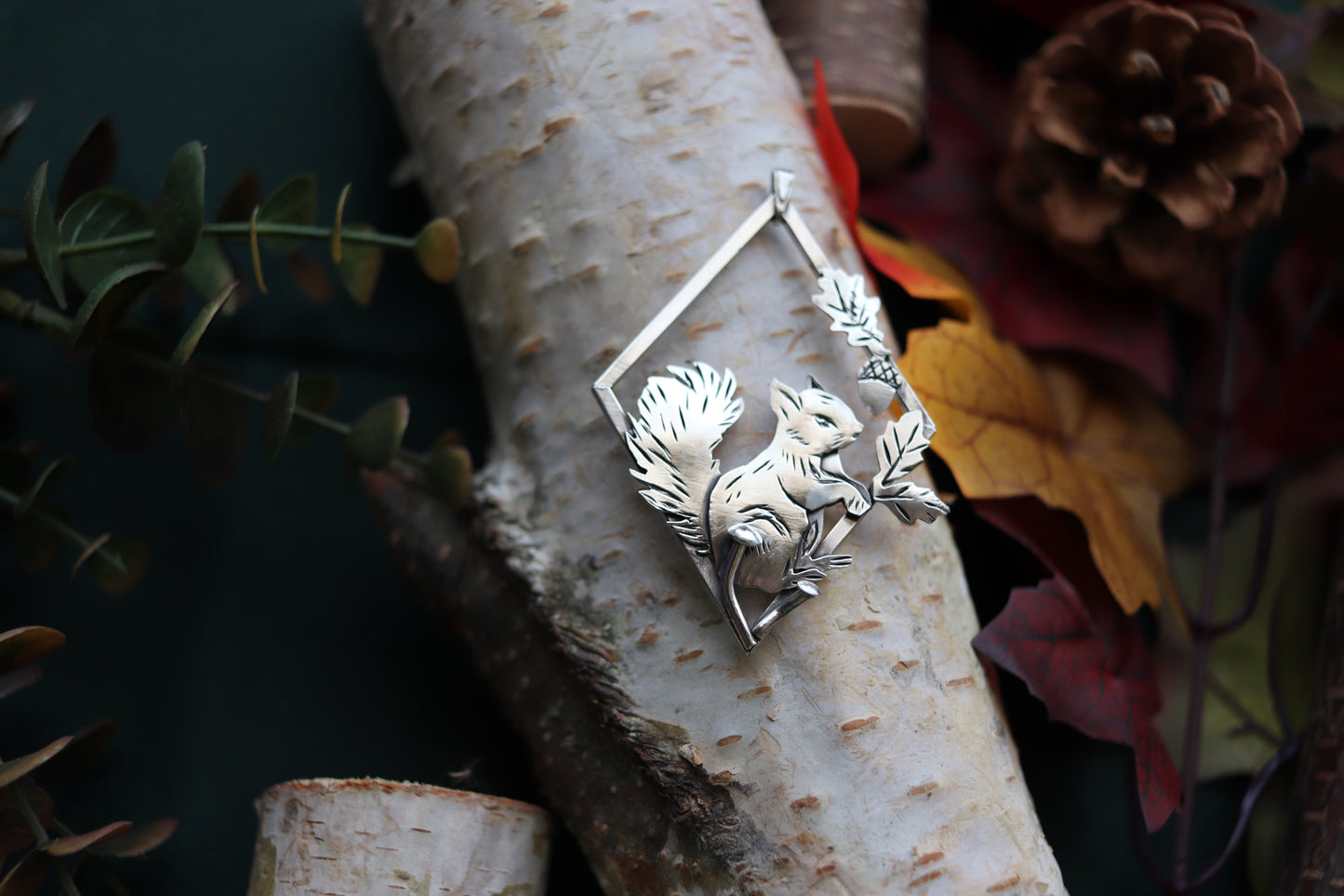 Squirrel Pendant
