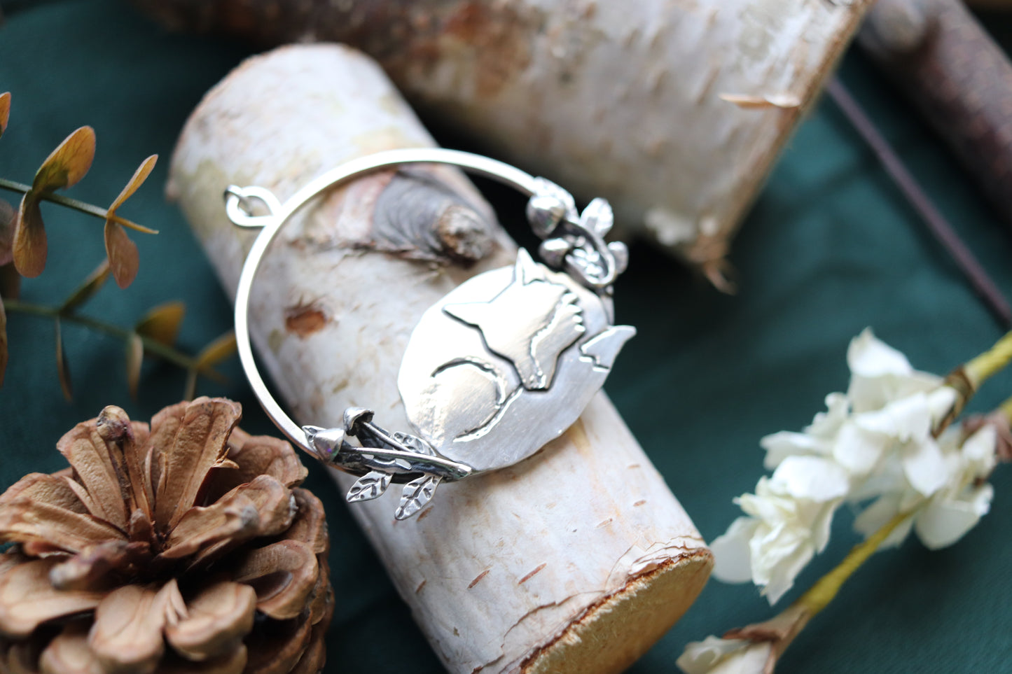 Sleeping Fox Pendant