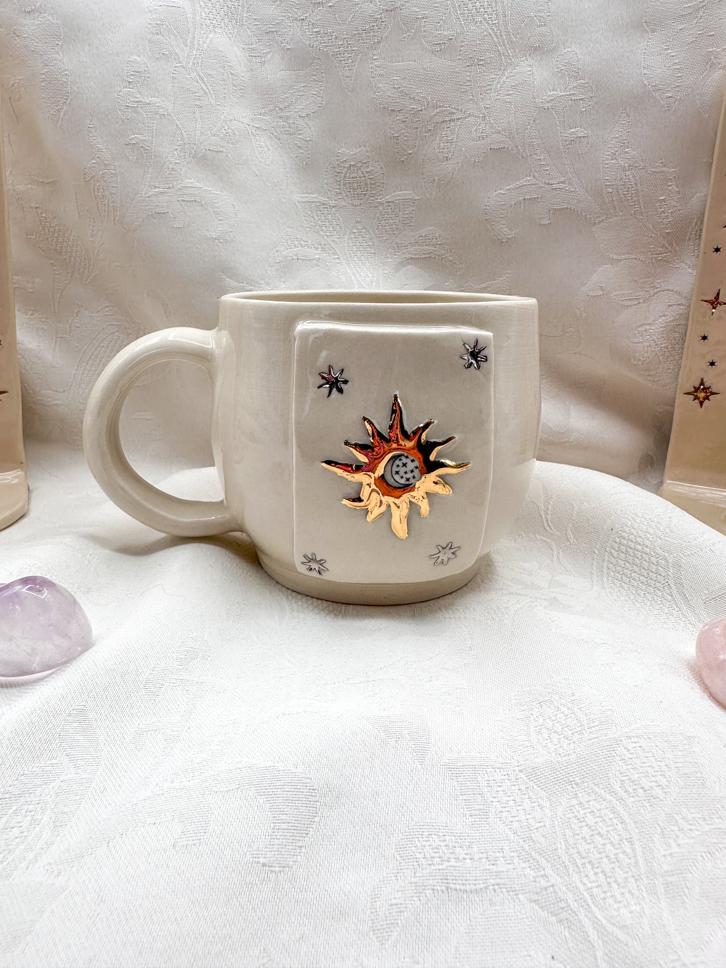 Celestial Sun and Moon Mug