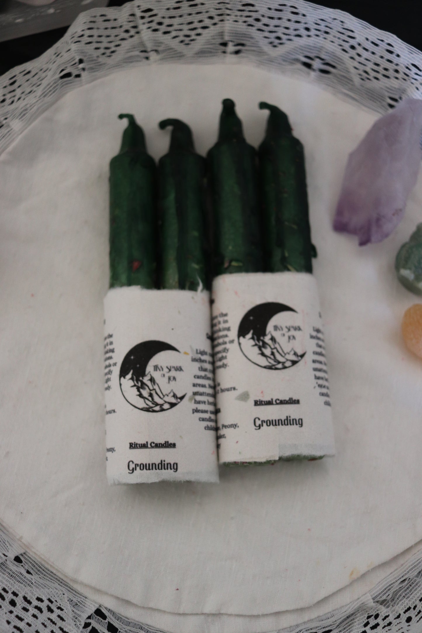 Grounding Ritual Spell Candles