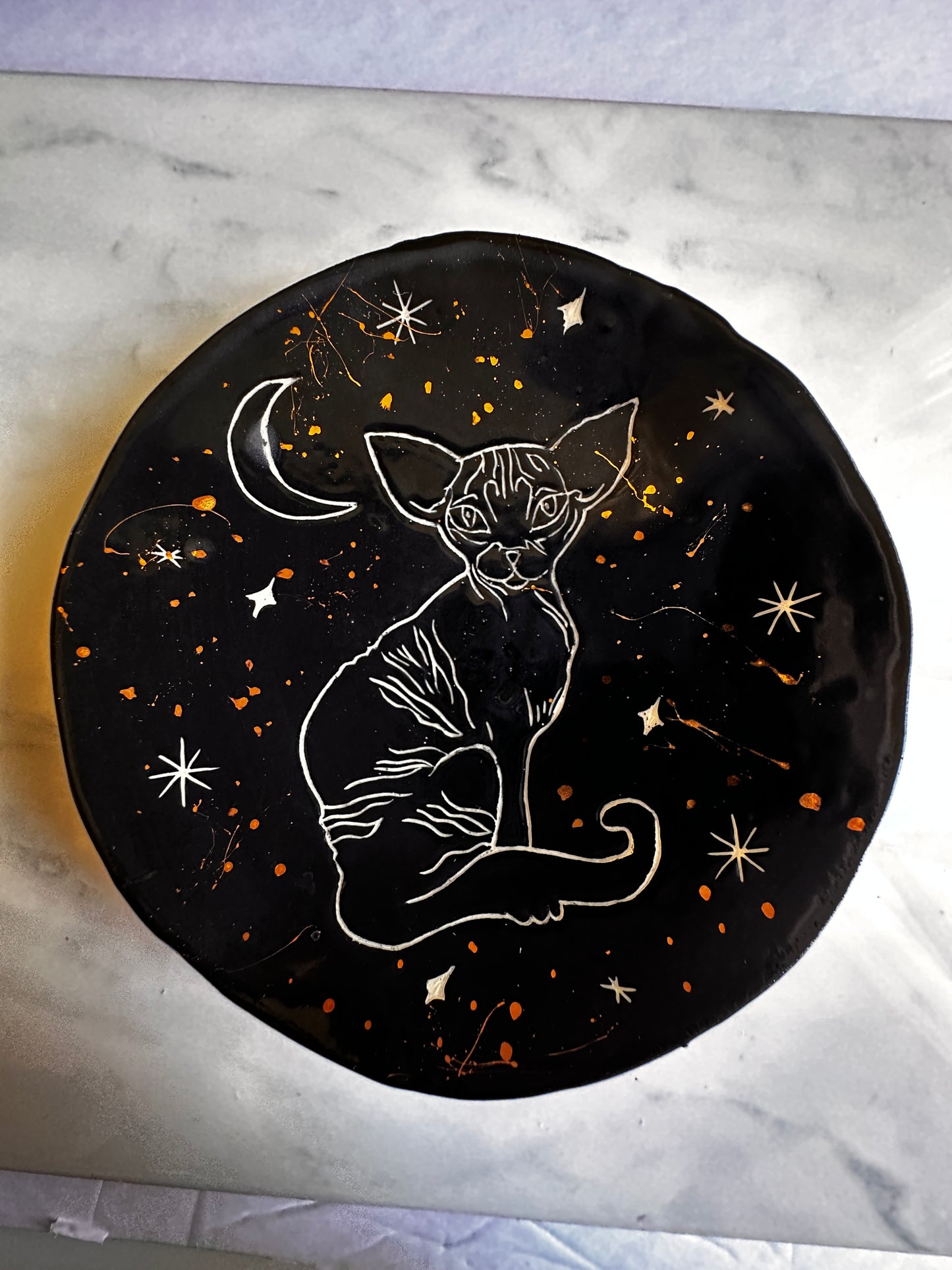 Cat Trinket Dish
