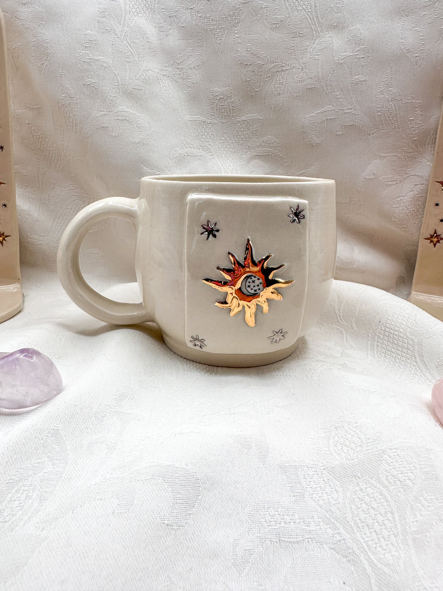 Celestial Sun and Moon Mug