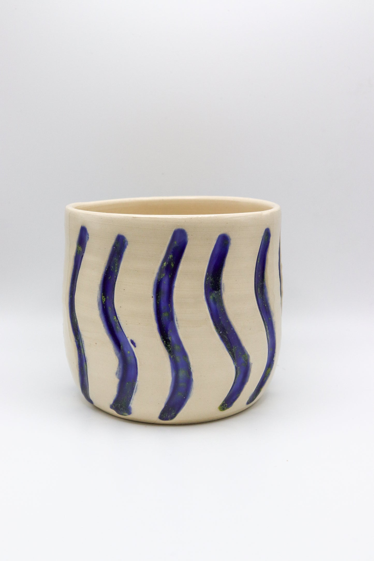 Blue Speckled Planter