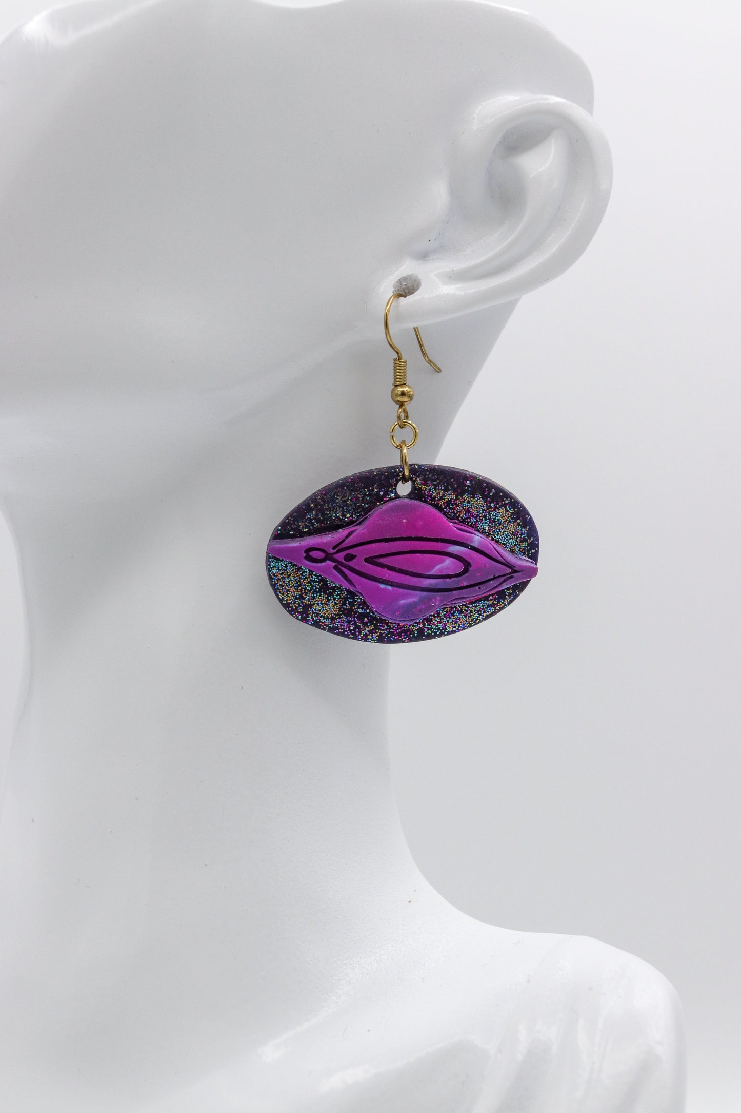 Vagina Galaxy Earrings