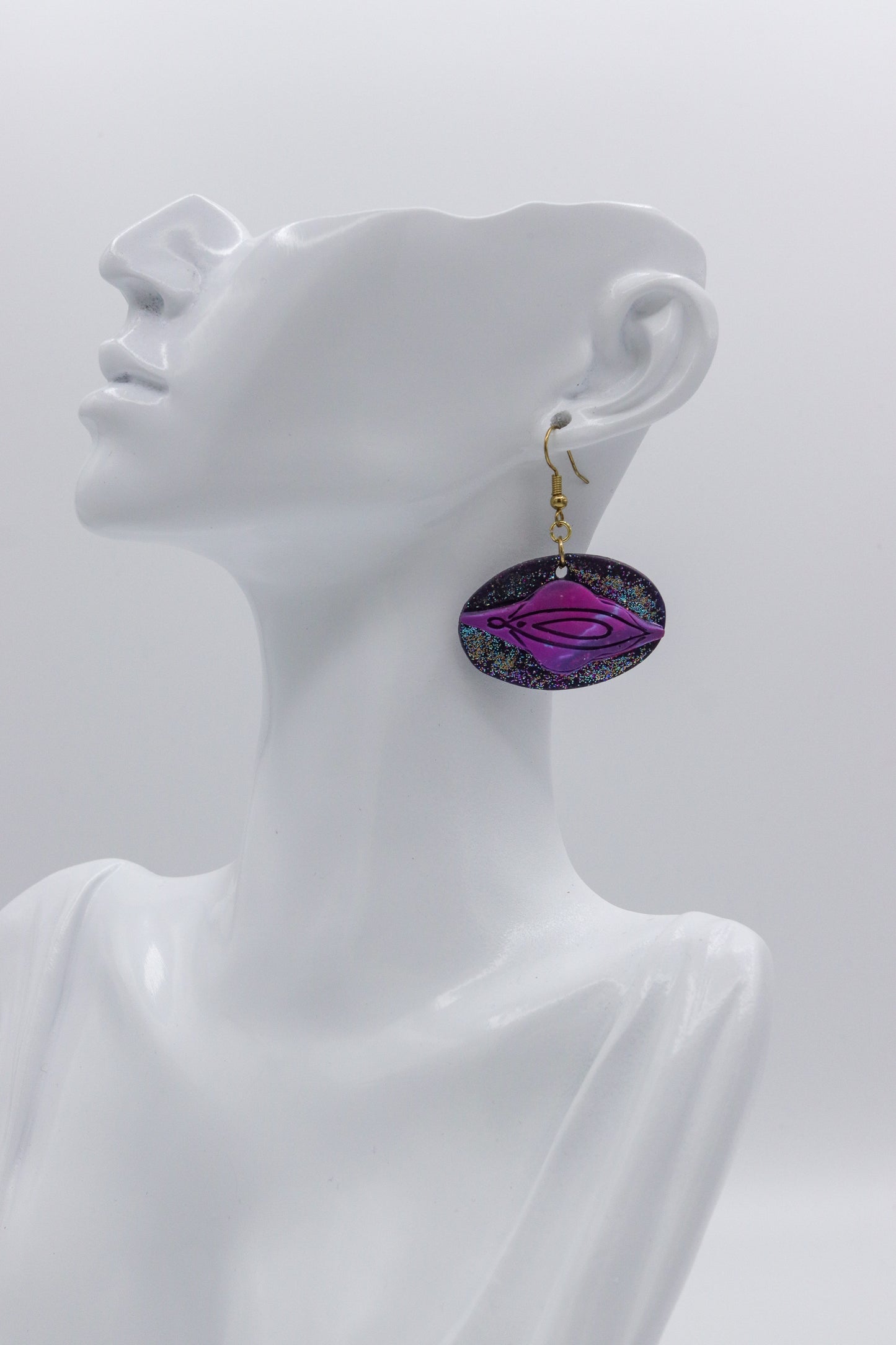 Vagina Galaxy Earrings
