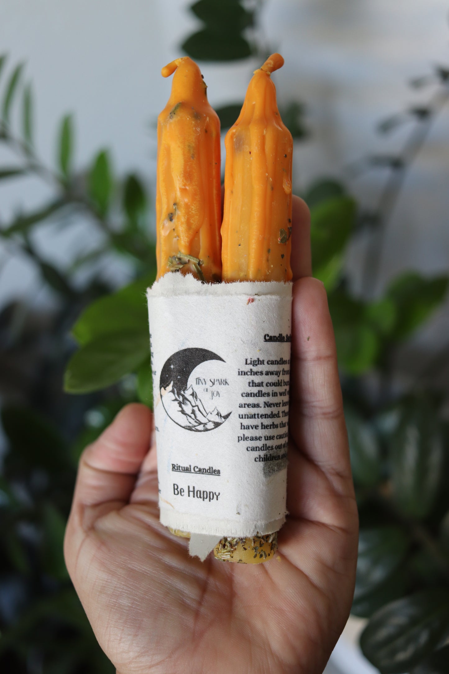 Be Happy Ritual Spell Candles
