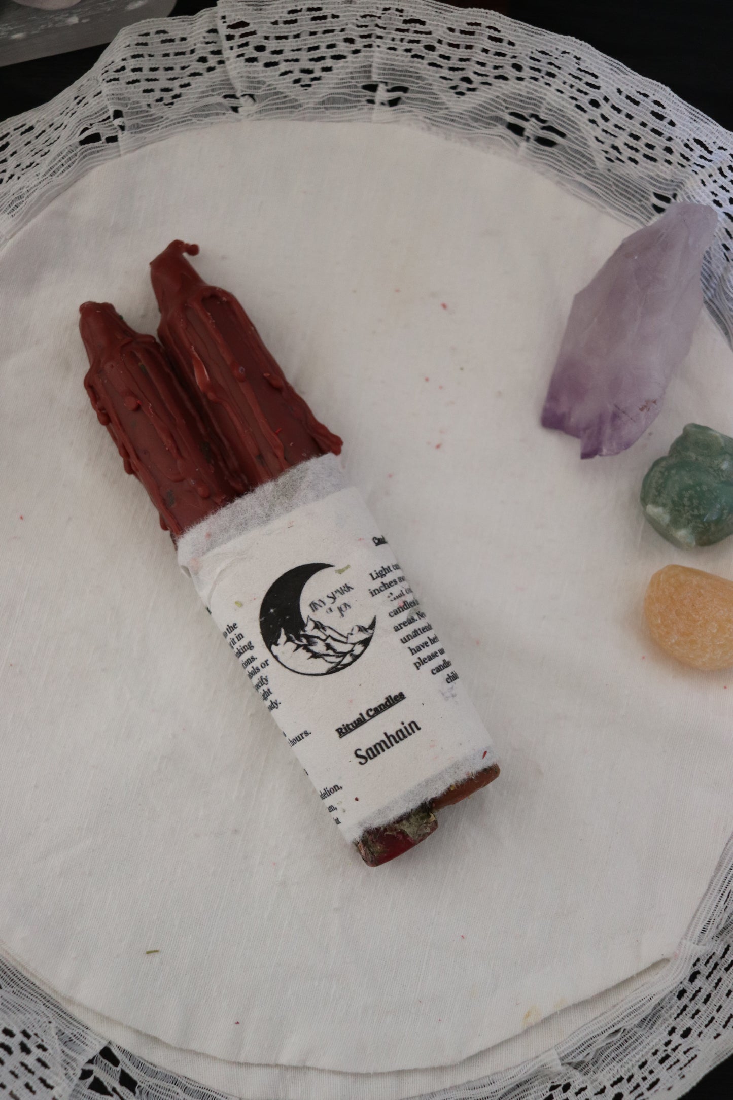 Samhain Ritual Spell Candles