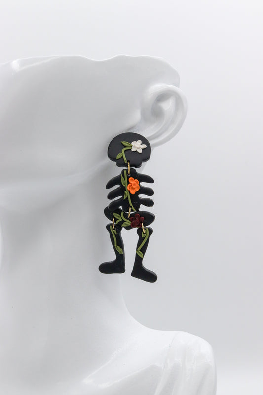 Skeleton Earrings