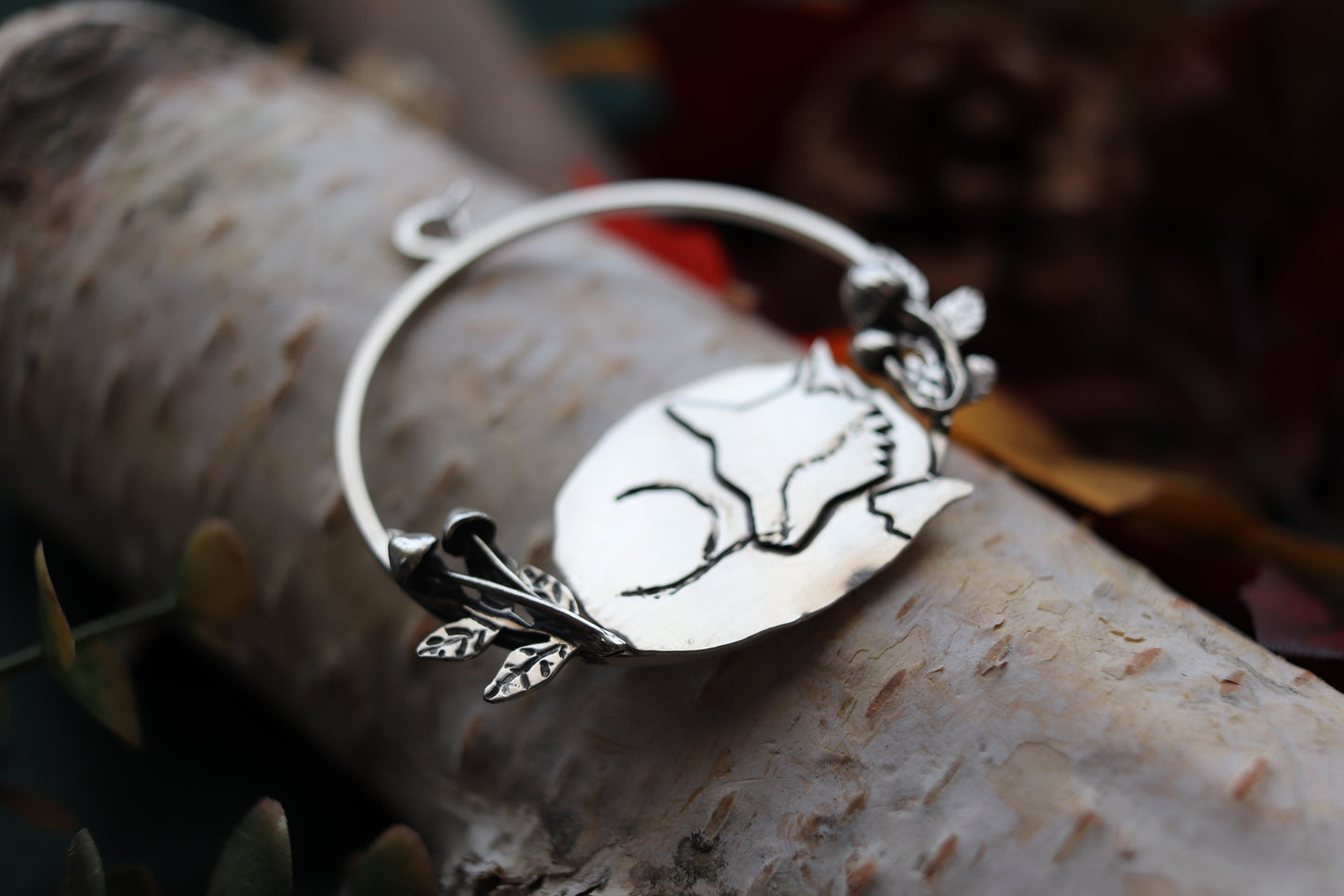 Sleeping Fox Pendant