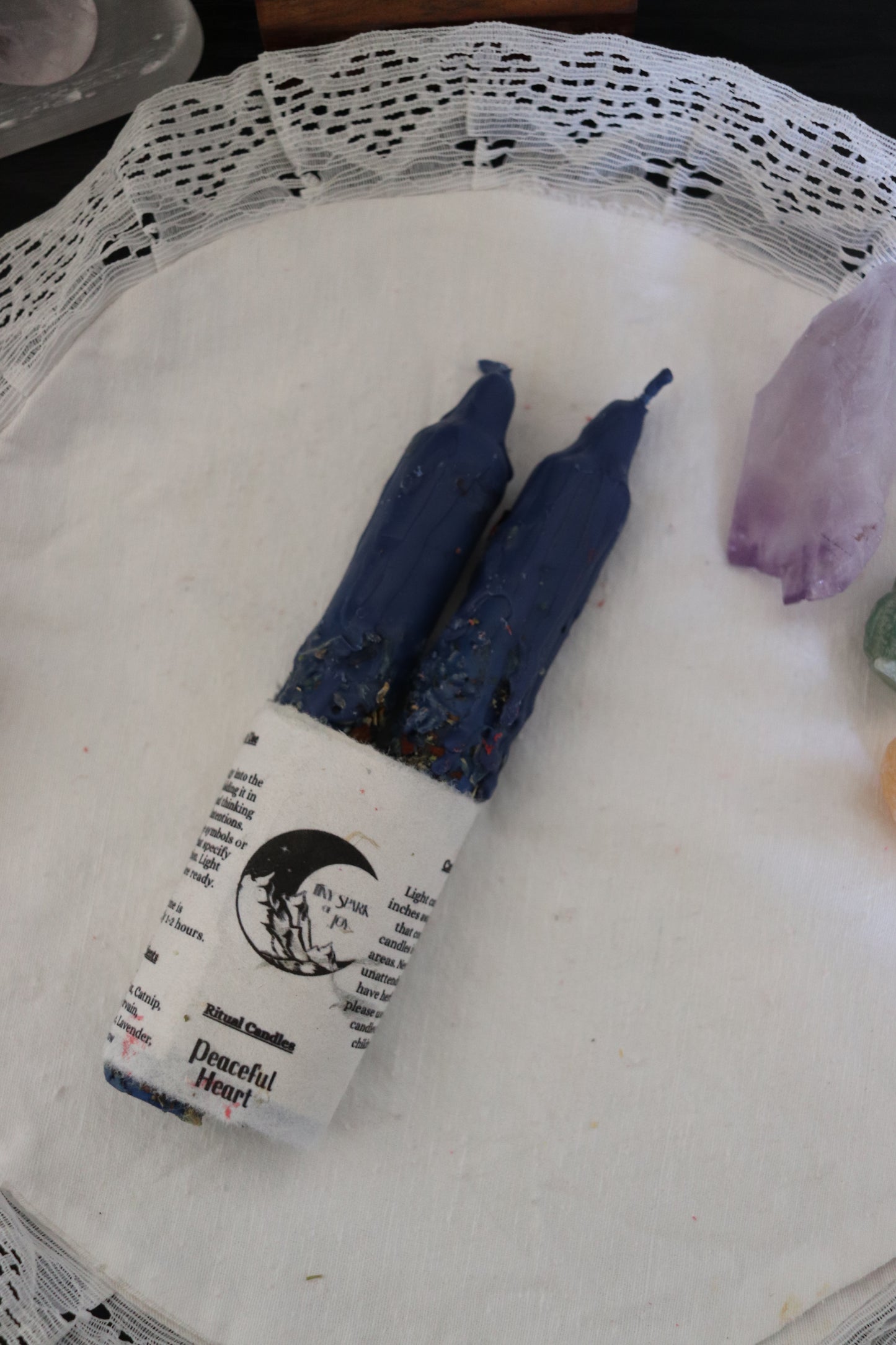 Peaceful Heart Ritual Spell Candles