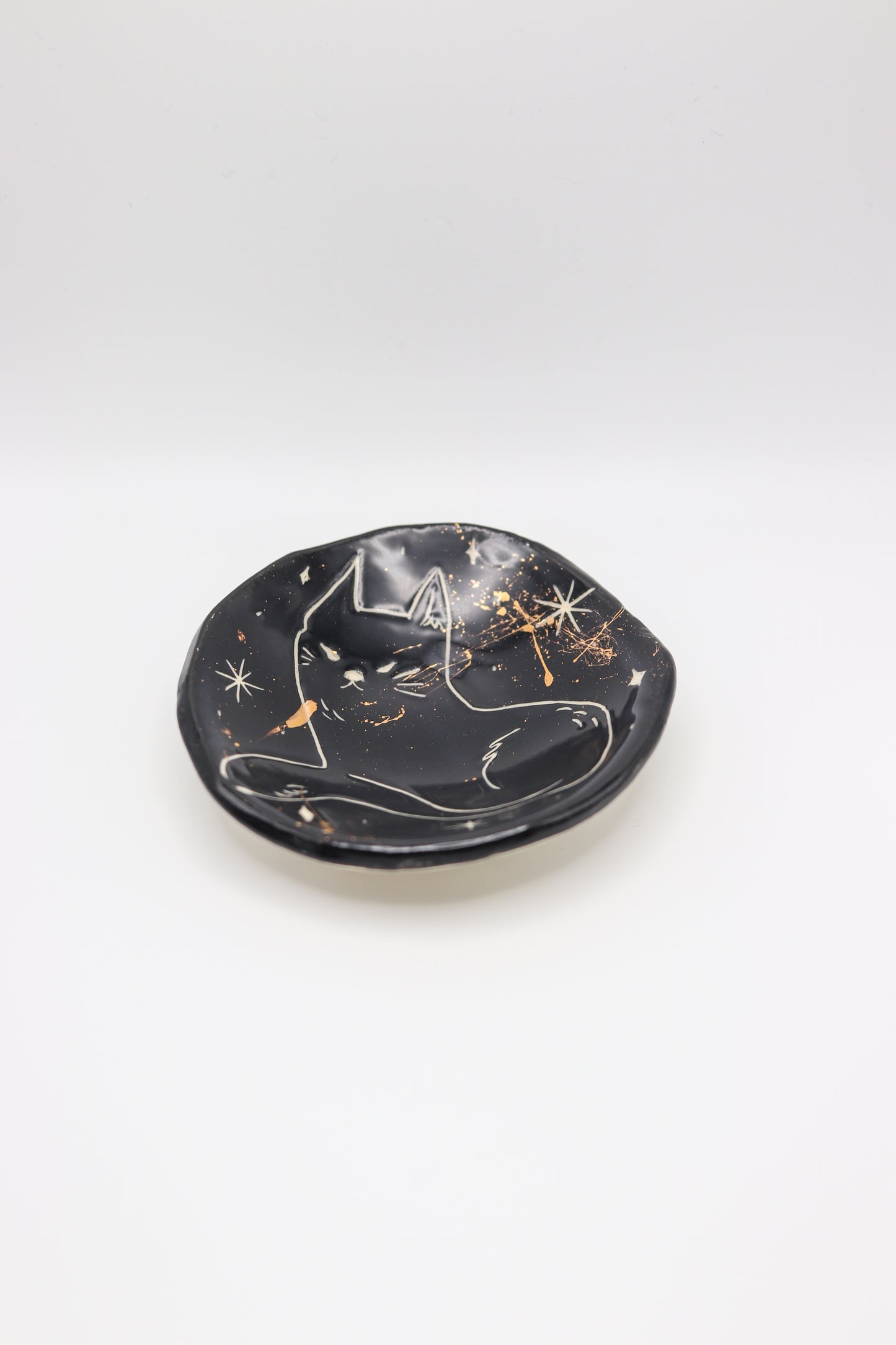 Small Cat Trinket Dish