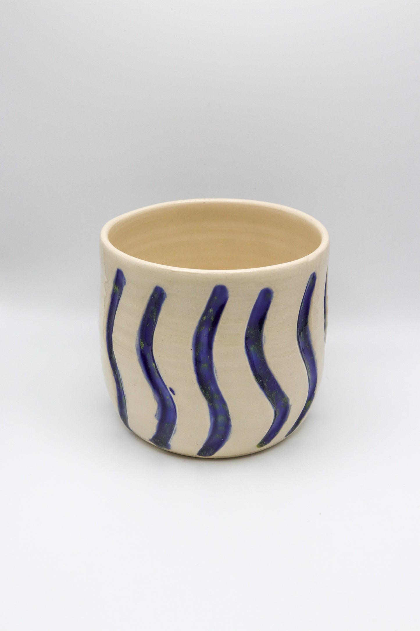 Blue Speckled Planter
