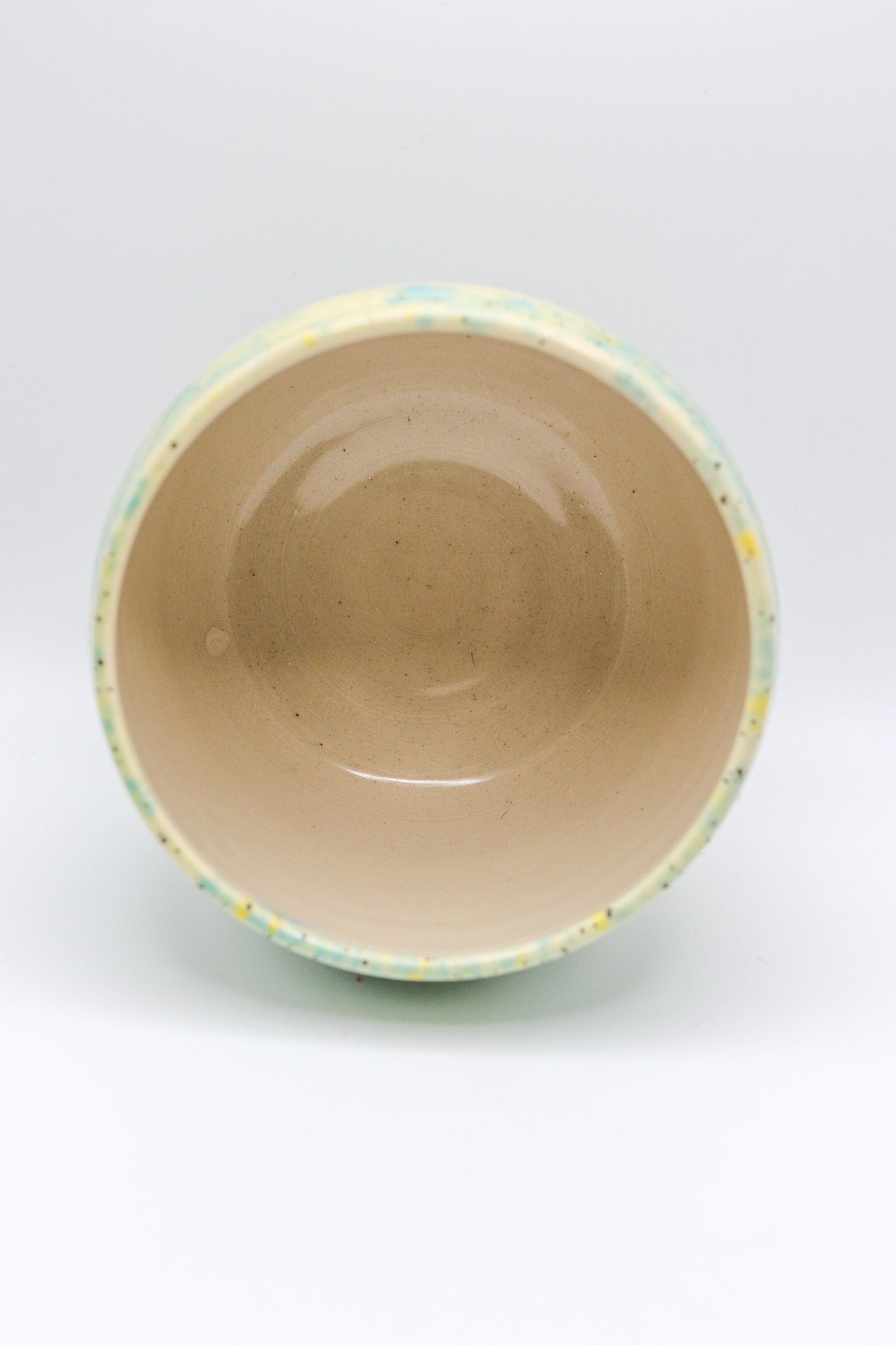 Green Speckled Planter