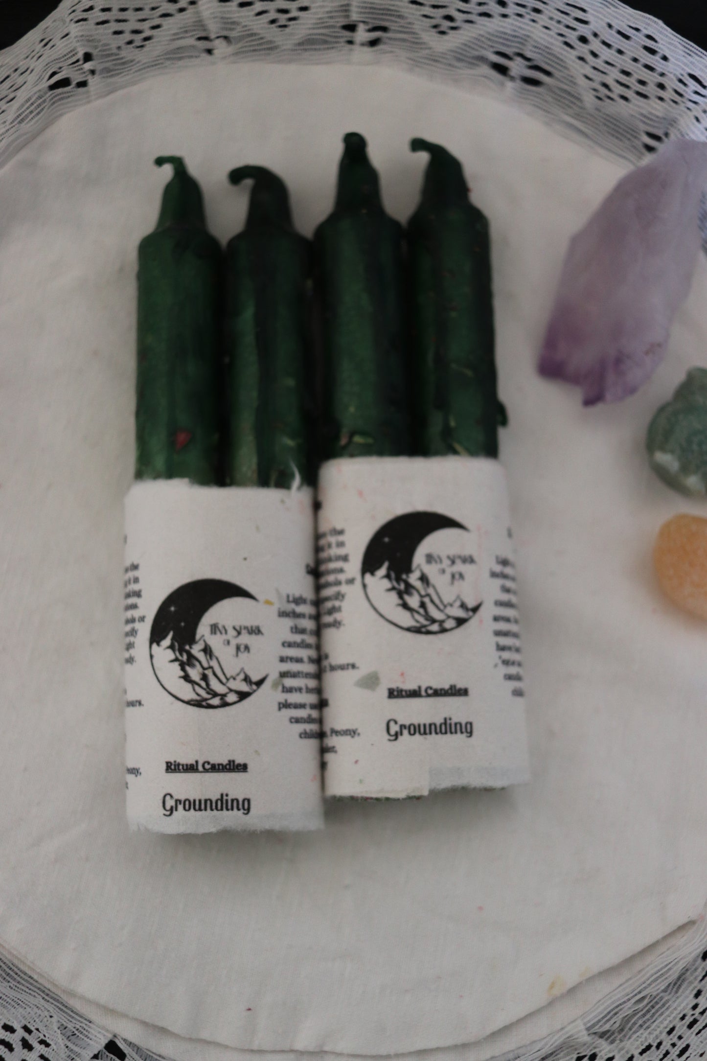 Grounding Ritual Spell Candles