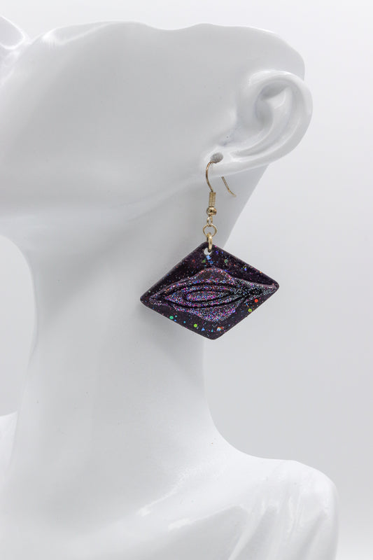 Vagina Galaxy Earrings