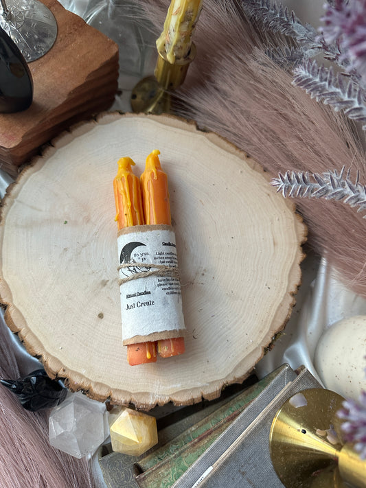 Just Create Ritual Spell Candles