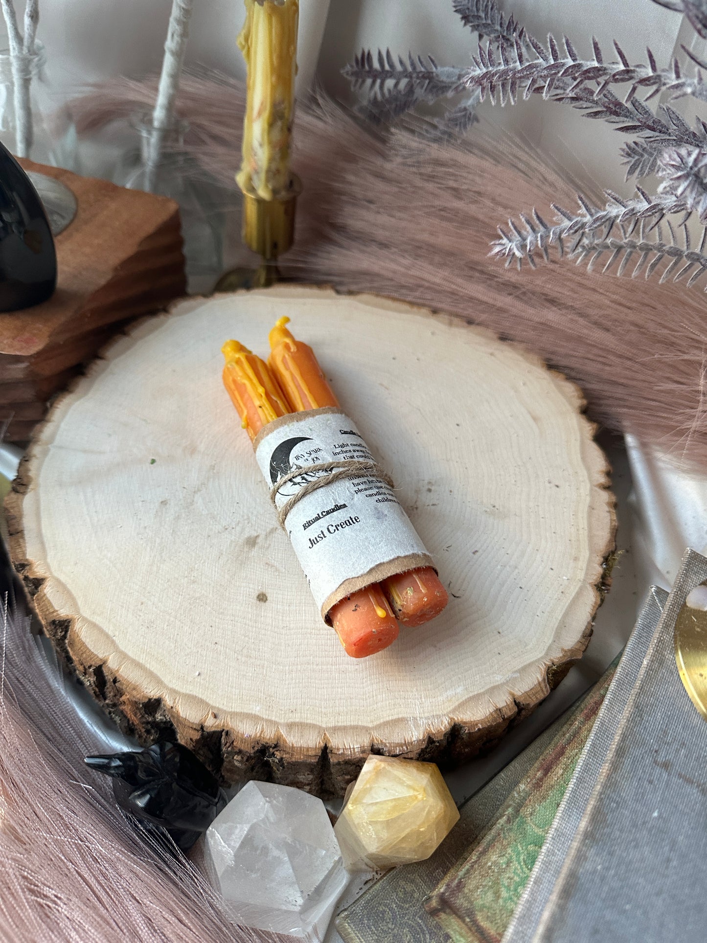 Just Create Ritual Spell Candles