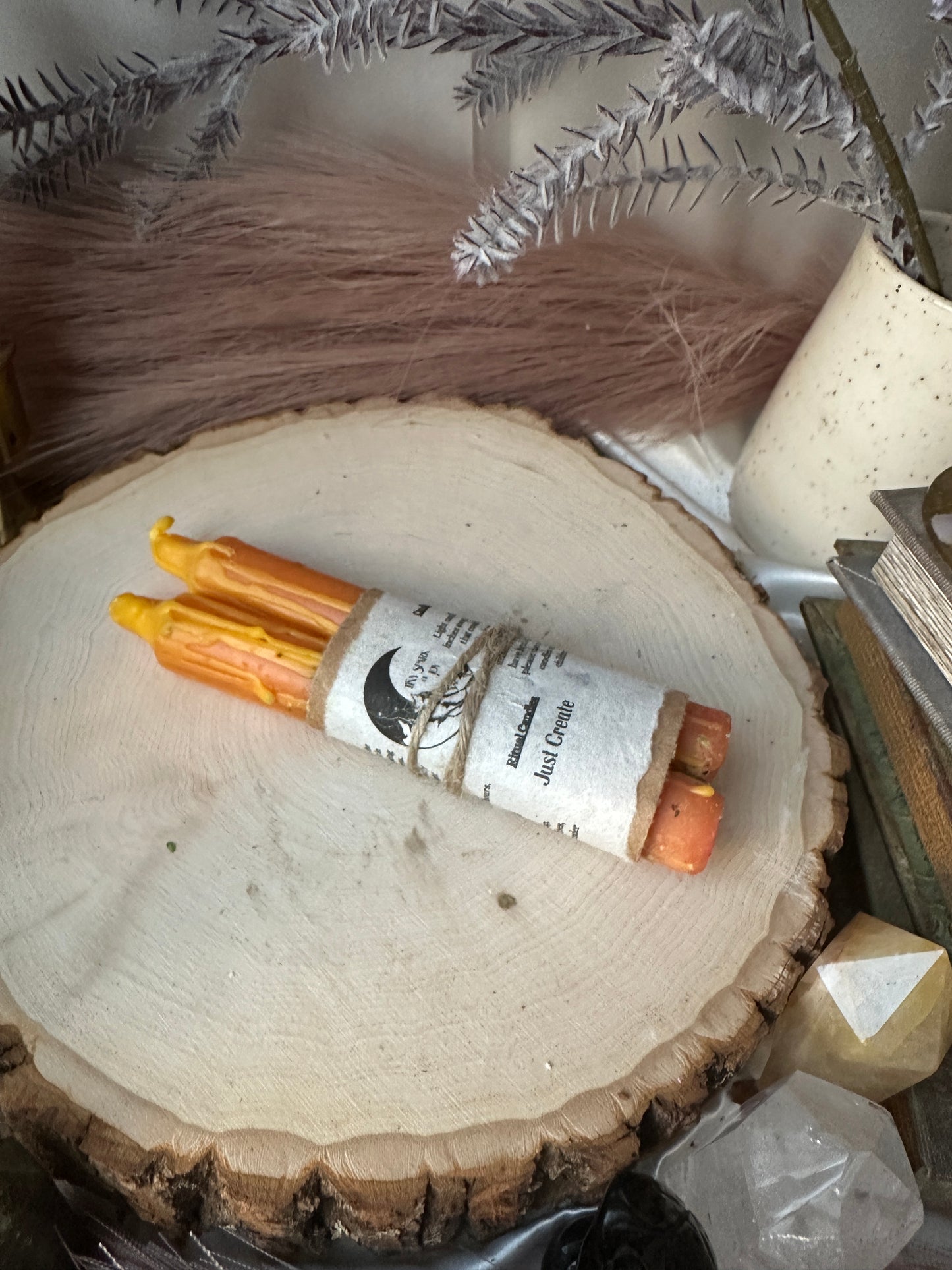 Just Create Ritual Spell Candles