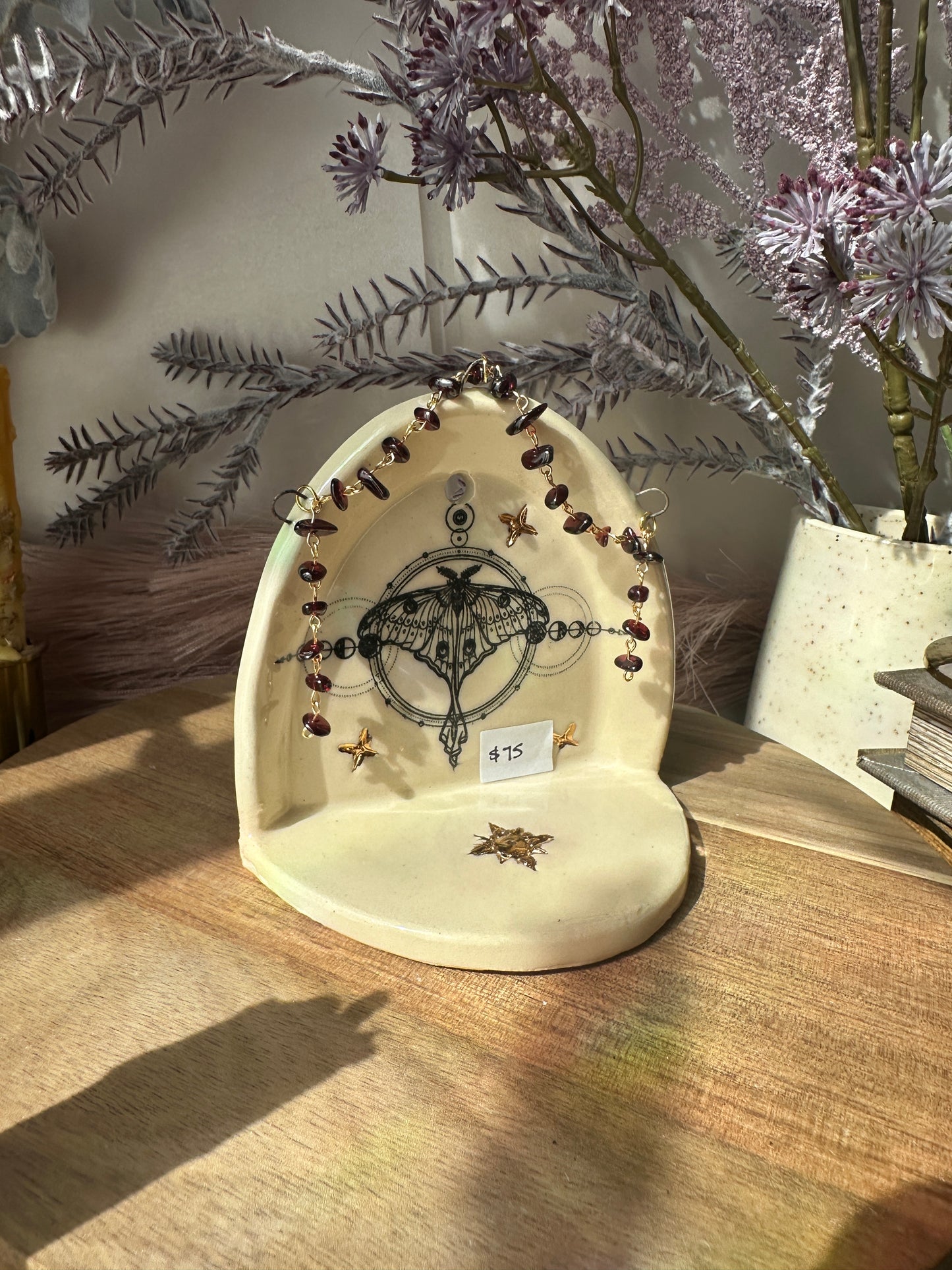 Transformation Mini Altar with Red Garnet