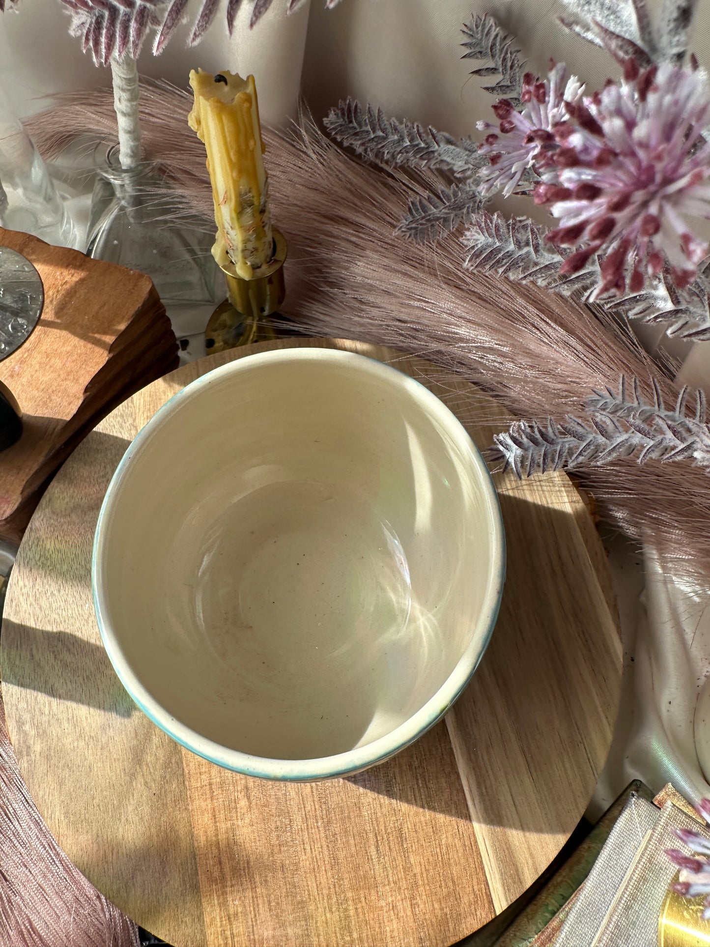 Blue Swirl Planter