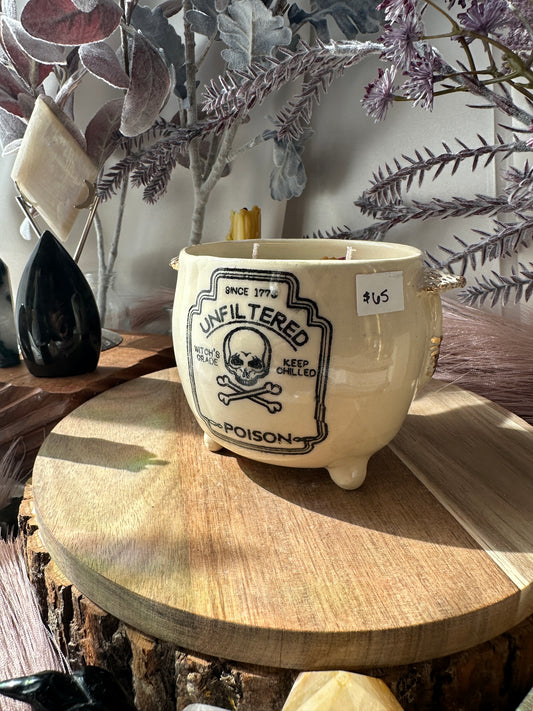 Unfiltered Poison Cauldron Candle