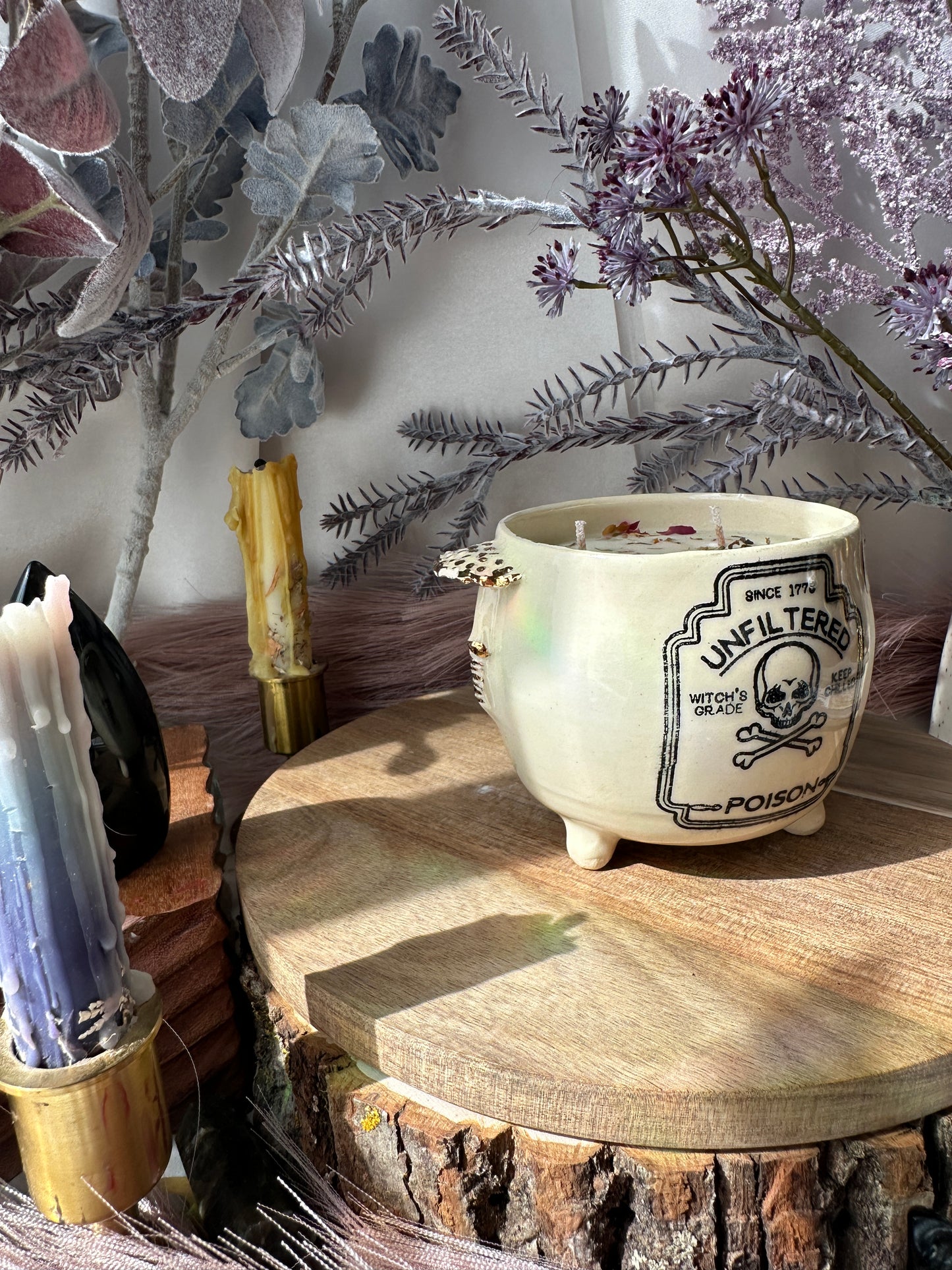 Unfiltered Poison Cauldron Candle