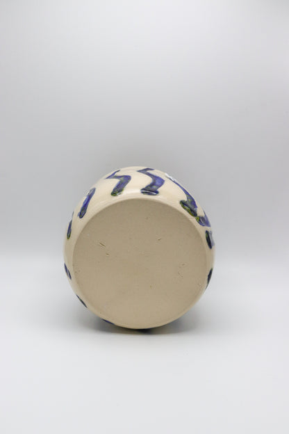 Blue Speckled Planter
