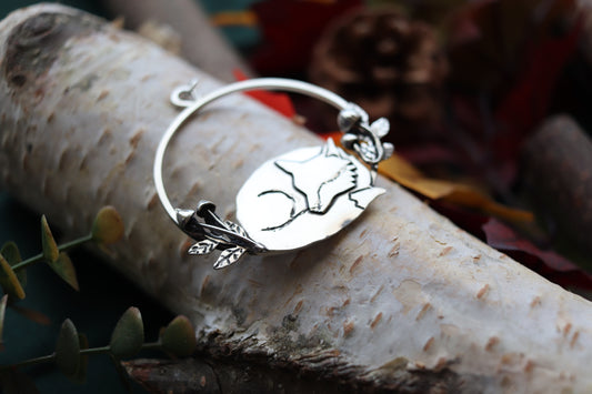 Sleeping Fox Pendant