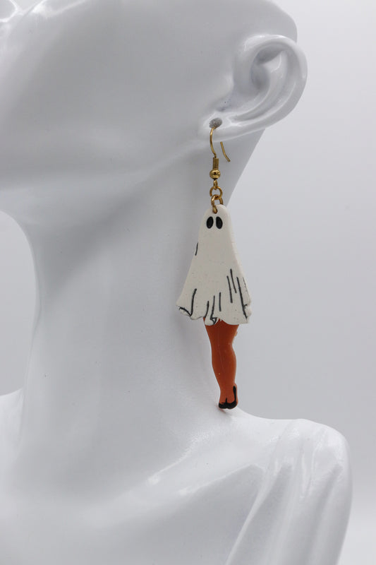 Pinup Ghost Earrings