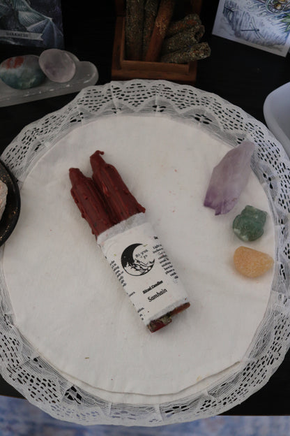 Samhain Ritual Spell Candles
