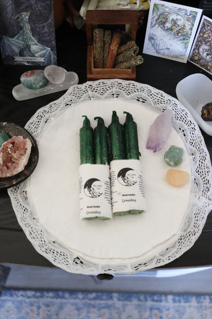 Grounding Ritual Spell Candles