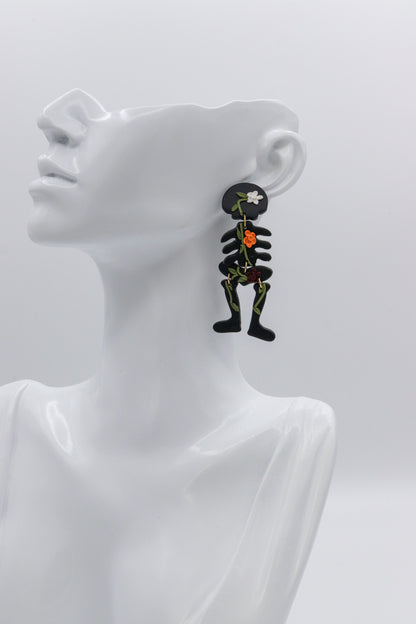 Skeleton Earrings