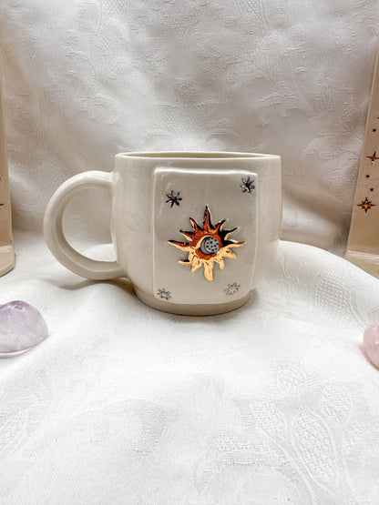Celestial Sun and Moon Mug