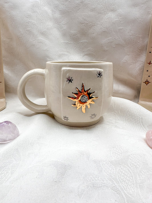 Celestial Sun and Moon Mug
