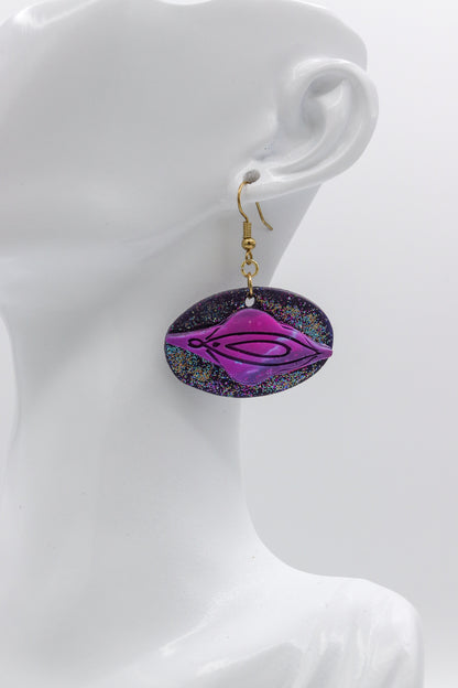 Vagina Galaxy Earrings