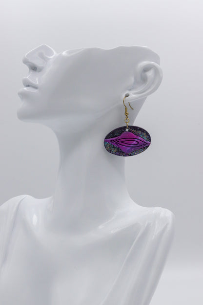 Vagina Galaxy Earrings