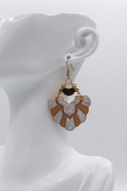 Scalloped Earrings