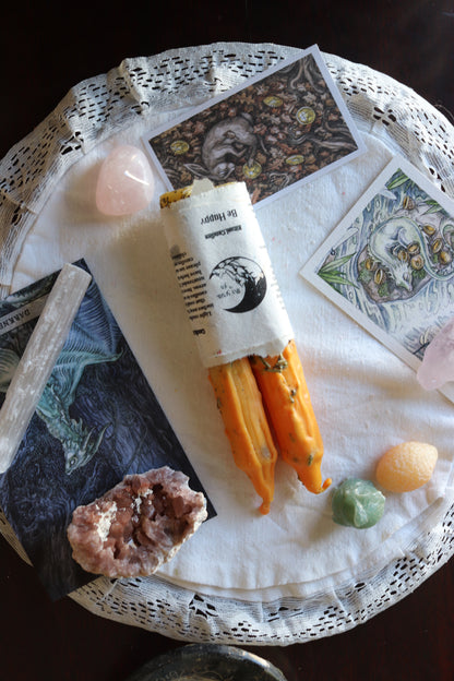 Be Happy Ritual Spell Candles