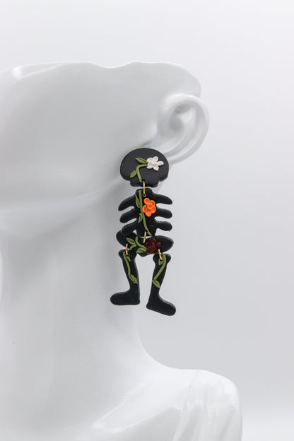 Skeleton Earrings
