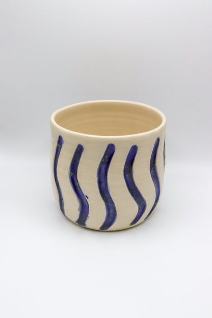 Blue Speckled Planter