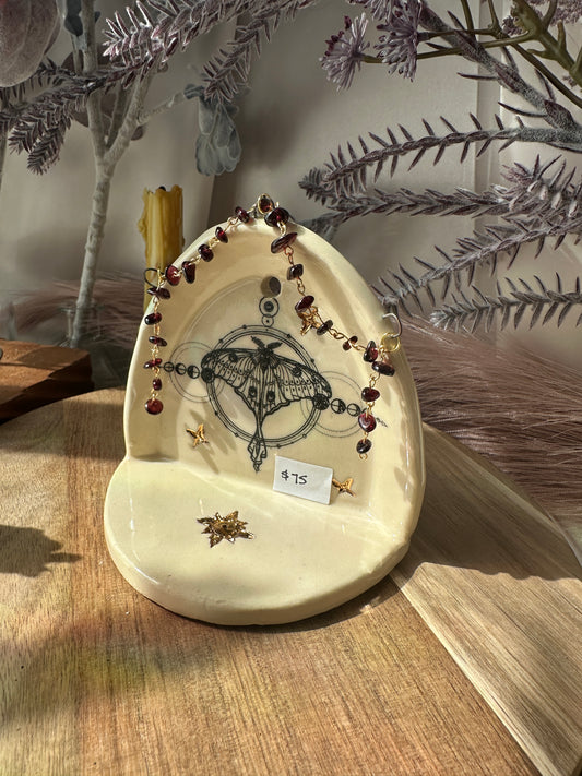 Transformation Mini Altar with Red Garnet